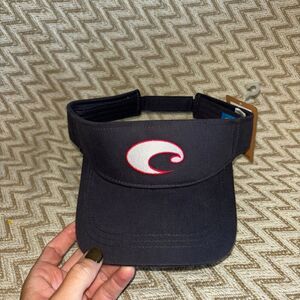Costa Del Mar Cotton Visor Navy NWT